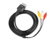 eForCity AV Cable Compatible with Original Microsoft Xbox Black