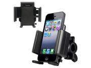 eForCity Universal Bicycle Phone Holder Compatible with Nexus 5X 5P Blackberry Z10 Black