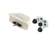 eForCity Controller Thumb 2 x Joysticks 1 x D Pad with Headset Adapter Compatible with Microsoft Xbox 360 Xbox 360 Slim