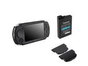 Black Skin Rechargeable Battery Cover for SONY PSP 3000