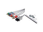 eForCity Preminum Component Audio Video AV Cable Wired Sensor Bar For Nintendo Wii