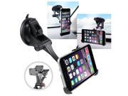eForCity Car Windshield Cell Phone Holder Suction Cup Mount with Plate for Apple iPhone 6 Plus 5.5 inch