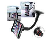iPhone 6 Plus Holder eForCity Windshield Phone Holder Mount and Plate for Apple iPhone 6 Plus 5.5 Black