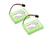 eForCity 2 Pack Rechargeable Cordless Phone Battery for Uniden BT909 BT 909 Ni MH 3.6V