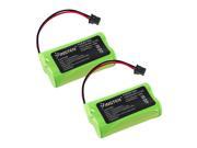 2 Pack BT1007 For Uniden Home Cordless Phone Battery