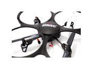 UDI U818AHD 2.4GHz 4CH 6 AXIS Headless RC Quadcopter w/ HD Camera, Extra Battery and Return Home Function