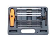 10 Pieces Extra Long Metric Ball Hex Ratcheting T-Handle Set 10 Pieces Extra Long Metric Ball Hex Ratcheting T-Handle Set