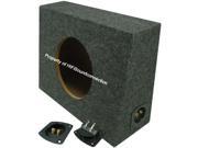 SINGLE 12 REGULAR CAB TRUCK SEALED SUBWOOFER BOX BASS SPEAKER STEREO SUB BOX