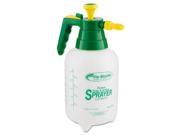 Sprayer Mister w Adjustable Poly Nozzle 64 oz Polyethylene Green White 1998TL