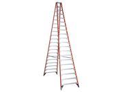 T7420 20 ft. Type IA Fiberglass Twin Ladder