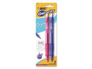 Gel ocity Retractable Gel Pen Assorted Ink .7mm Medium 2 Pack RLCAP21AST