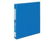 Heavy Duty Binder with One Touch EZD Rings 11 x 8 1 2 1 Capacity Blue 21013