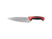MERCER CUTLERY M22608RD Chefs Knife, 8 In., Red Handle