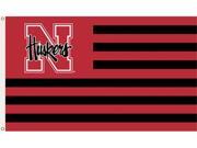 This full color Officially Licensed 3'x5' flag is 100% polyester. It has two grommets for flying the flag outdoors, but also makes a great wall decor indoors. This flag has been approved by Collegiate Licensed Products & the University. The flag has an ex