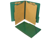 SJ Paper S56101 Classification Folio 8.50 Width x 14 Length Sheet Size 2.25 Expansion 2 Folder Fastener Capacity 2 Dividers Pressboard Forest Gr