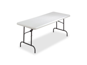 Folding Table 600 Lb Capacity 72 x30 x29 Platinum