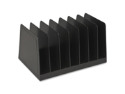 Sparco 11876 Incline Desk Sorter 7 Compartment s 4.8 Height x 8.8 Width x 5.5 Depth Desktop Black 1Each