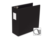 D-Ring Binder w/Label Holder Hvy-Dty 4