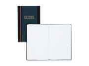 Wilson Jones S300 Record Book 500 Sheet s 11.75 x 7.25 Sheet Size White Sheet s Blue Cover 1 Each WLJS3005