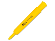 Desk Highlighter Chisel Tip 12 PK Fluorescent Yellow