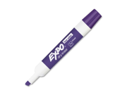 Expo Dry Erase Marker Chisel Marker Point Style Purple Ink 12 Dozen