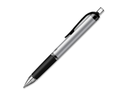 Uni Ball 65870 Gel Impact 207 Retractable Pen 1 mm Pen Point Size Black Ink 1 Each