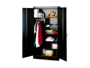 Combination Storage Cabinets 36 x18 x72 Black