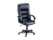 Executive Hi Back Chair 25 3 4 x29 3 4 x45 1 2 49 BK Lthr