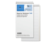 Reporter s Notebook Gregg Ruled 70 Sheets 4 x8 12 PK White