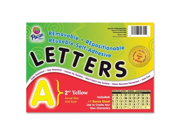 Pacon Colored Self Adhesive Removable Letters