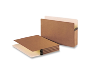 Business Source 65794 Accordion Expanding File Pocket 8.50 Width x 14 Length Sheet Size 3.50 Expansion Redrope 25 Box