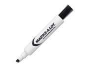 Desk Style Dry Erase Marker Chisel Tip Black Dozen
