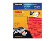 Fellowes Glossy Pouches 5mil Photo 25 pack