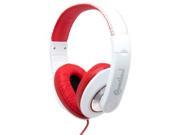 SYBA Red White CL AUD63080 Binaural Headphone