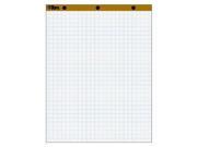 Easel Pads Quadrille Rule 27 x 34 White 50 Sheets 4 Pads Carton