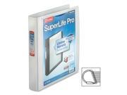 D Ring Binder One Touch 1 1 2 10 3 4 x11 3 4 White Sold as 1 Each