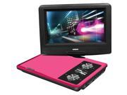 Impecca Impecca 7 Portable 270° Swivel DVD Player Pink