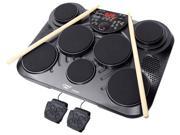Electronic Table Digital Drum Kit Top w 7 Pad Digital Drum Kit
