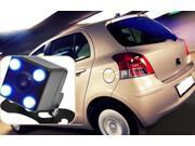Pyle - Rear View Camera - 0 Lux Night Vision LED Lights with Distance Scale Lines