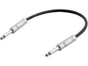 Pyle Pro PCBLG7I06 12 Gauge 6 Inches 1 4 Male To 1 4 Male Speaker Cable