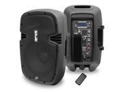 10 700 Watt Powered Two Way Speaker With MP3 USB SD Bluetooth Streaming Record Function w Remote Control