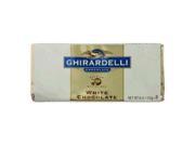Ghirardelli, Chocolate Baking Bar White, 4-ounce (12 Pack)