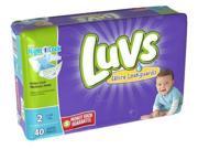 Luvs With Ultra Leakguards, Size 2 Diapers - 40 Ea, 2 Pack