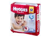 Huggies Snug & Dry Disney Baby Stage 4 Diapers (22-37 Lb) 28 Ct (pack Of 4)