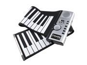 61 Keys Flexible Foldable Soft Portable Electric Digital Roll up Keyboard Piano