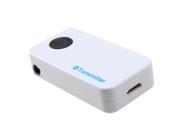 New Hands Free Wireless Bluetooth A2DP Audio Music Transmitter Dongle w Speak Function – White Up to 33feet