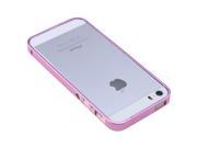 Ultra thin 0.7mm Aluminum Metal Bumper Case Bezel Frame Luxury Gold for iPhone 5S 5G 5 Pink No Screw Needed