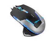 3 Color LED Backlight Backlit USB Multimedia Illuminated Gaming Keyboard Mechanical Feeling Keyboard 2500 DPI Blue LED Optical USB Wired Gaming Mouse