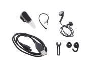V4.0 Noise Cancel Universal Wireless Bluetooth Headset Earpiece for Cell Phone Laptop
