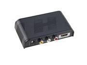 Composite AV CVBS 3RCA Video Audio to HDMI Converter Box HD 720p 1080p Upscaler AV to HDMI Converter
